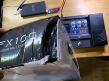 FLAMMA-procesador de Pedal de guitarra FX100, con efectos múltiples, pedal de expresión de modelado 80s Looper 55 Amp, 151 presets, 200