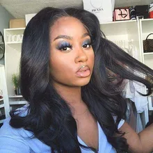 30 pulgadas de la onda del cuerpo de la peluca con malla Frontal Pre arrancado 13X4 peluca Frontal de encaje profundo onda suelta cabello humano 360 cabello peluca Frontal de encaje Bob brasileño