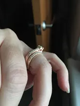 Conjunto de anillos de boda de lujo para mujer, joyería rellena de Color plateado, de compromiso, de piedra CZ, Color blanco