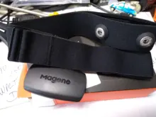 Bluetooth-4.0 Heart-Rate-Sensor Chest-Strap Computer Bike Cycling Wahoo Garmin Magene