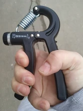 Entrenador de agarre de mano ajustable para hombre, ejercitador de músculos pesados, rehabilitación, 5-60kg