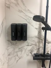 Soap-Dispenser Container Bathroom-Accessories Liquid-Soap Shower Wall-Mount Double/triple