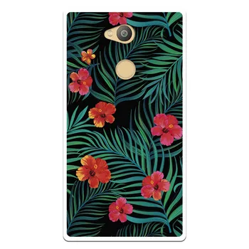 

Stand case costume drawing Flowers WP029 for Sony Xperia L2