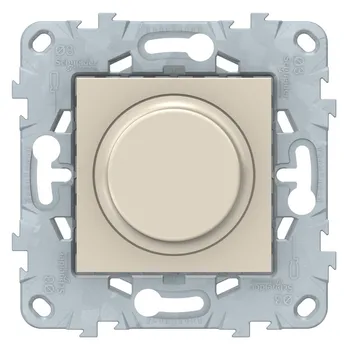 

UNICA new beige light regulator led Rotary-push, Universal 5-200 W nu551444