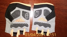 AOLIKES-guantes de ciclismo antideslizantes, para acampar, senderismo, gimnasio, Fitness, medio dedo