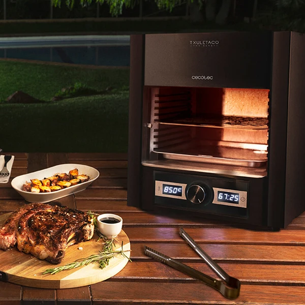 Электрическая барбекю Cecotec Txuletaco The Beast 6850 850 °C 2000W черный