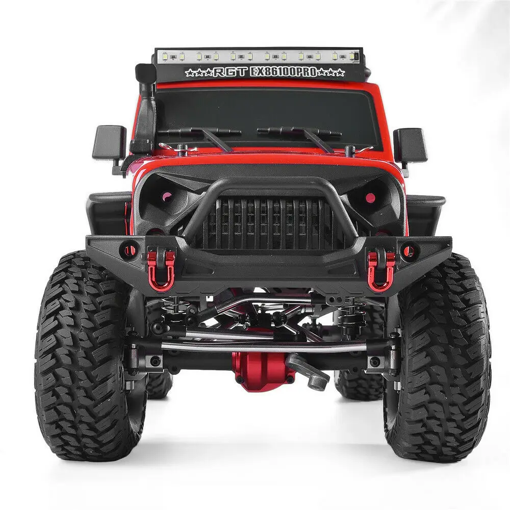 RGT RC Гусеничный каркас 1:10 масштаб 4wd Рок Гусеничный внедорожник Грузовик RC Rock Cruiser EX86100PRO 4x4 водонепроницаемый RC автомобиль игрушки для детей
