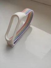 Correa de Nylon para Xiaomi Mi banda 5 4 3 6 transpirable pulsera de muñeca banda Xi protector de silicona Xiami Xiomi Mi curva 4 5 Correa