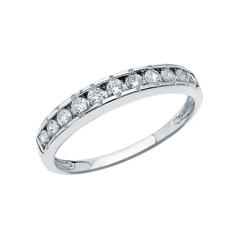 

Silver ring with cubic zirconia sunlight sample 925