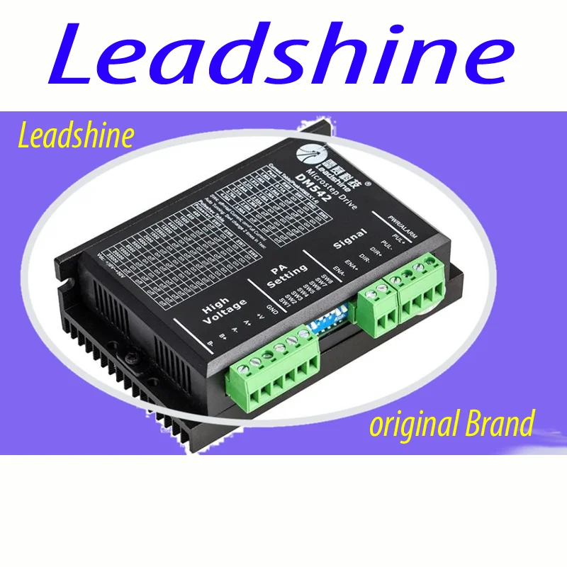 Original Leadshine DM542 Драйвер для ЧПУ DM542, Привод Lei Sai DM542 DM542-05 двухфазный 57 86 набор драйверов шагового двигателя M542M542-05 - Цвет: Original Leadshine DM542