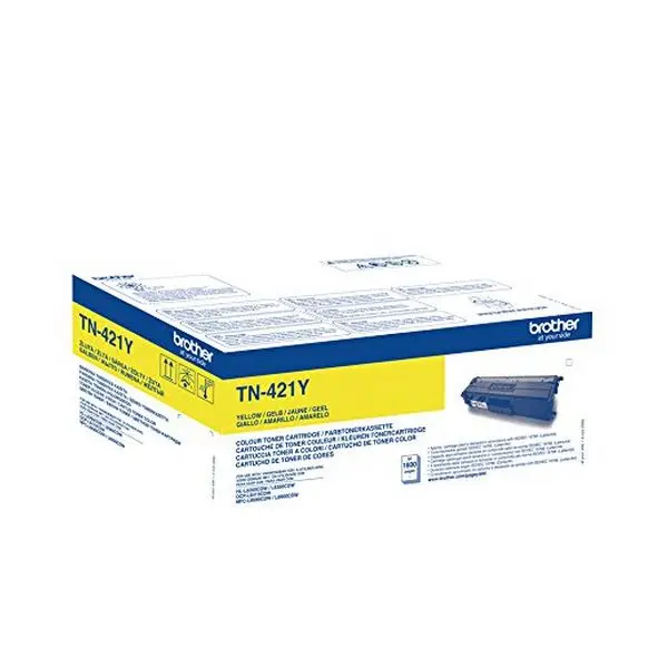 Тонер Brother TN-421Y TN421Y желтый