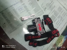 Headlamp Fishing-Headlight 18650 Battery Camping COB Led Use