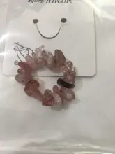 Momiji-Anillo de energía de piedra Natural bohemio para mujer, joyería elástica hecha a mano, anillo ajustable de cristal para fiesta de boda, venta al por mayor