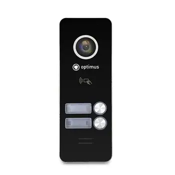 

Панель видеодомофона Optimus DSH-1080/2 на 2аб., AHD-H 1080P/AHD-M 720P/CVBS 960H, обзор 160°, ИК до 4м, считыватель, -40+50С