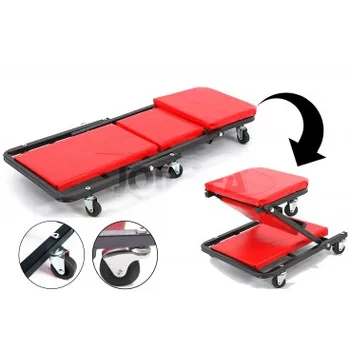 

STRETCHER FOR MECHANIC CONVERTIBLE SEAT WITH 6 WHEELS 360 °