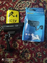 Cámara falsa para exteriores cámara de vídeo de vigilancia de seguridad para el hogar, simulada, cctv, Mini cámara videcam, batería HD, LED intermitente