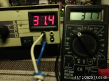 Medidor de voltaje con pantalla LED, voltímetro Digital ca 30-500V AC 0-600V 0,56 , calibrador de lectura DC 3,5-30V DC 0-100V, rojo, verde, azul