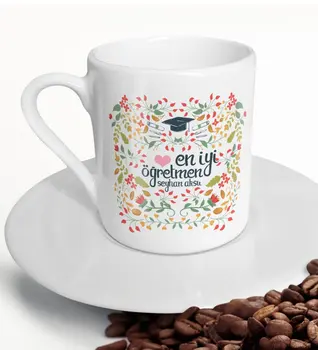 

Personalized Best Teacher Turkish coffee Fincanı-15