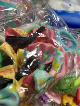 10 unids/lote caramelo caliente Color horquilla sólido/Flor de cinta de impresión BB Clips de pelo para bebé niñas niños accesorios para el pelo