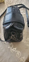 Ladies Handbag Bucket-Bags Hasp-Shoulder-Bag Chains Crossbody-Bag Small Female Retro