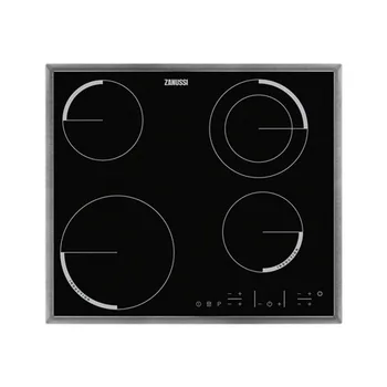

Plate mixed Zanussi ZEN6641XBA 2 fires vitro + 2 ring induction