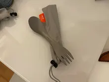 Titanium Spoon Tableware Fork Ultralight Tito Outdoor Camping Picnic Pure