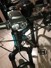 Flashlight For Bike T6 LED Bicycle Computer Horn USB Bike Light Front 2 Holder Waterproof