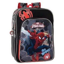 

Spiderman backpack Charger Trolley 2 Pockets 33x42x20 cm.