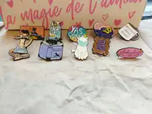 Lapel Pin Brooches Chemistry-Badge Jewelry Scientist Gift Erlenmeyer Enamel-Pin Magic