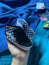 Zapatos clásicos a cuadros para bebé recién nacido, calzado de suela suave de algodón, informales, deportivos, para cuna