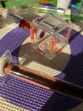 Mini nido de tubo de prueba individual, nuevo nido de hormiga acrílico, repollo, hormigas, casa de granja, 15x150mm