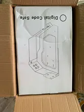Caja fuerte de acero de alta calidad para pistolas de seguridad, Caja de Seguridad Biométrica con huella dactilar y llave de repuesto