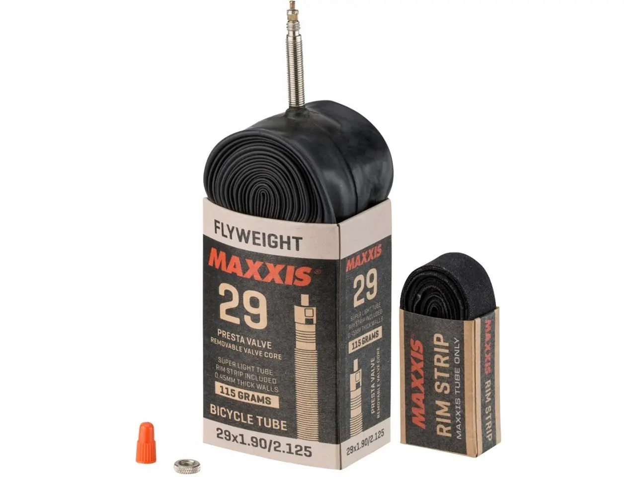 MAXXIS FLYWEIGHT 29X1.9/2.125 0.45 FVSEP (O-CA) набор: камера велосипедная + ободная лента |