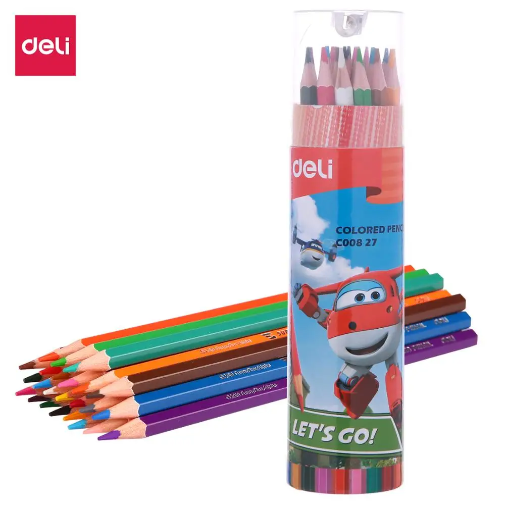 Deli Colour Kids 12 Jumbo Colour Pencils EC00600