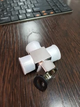 Elbow Union-Connector Tee-Fitting Water-Pipe Brass Female BSP Four-Way T-Y-Shaped 1/2