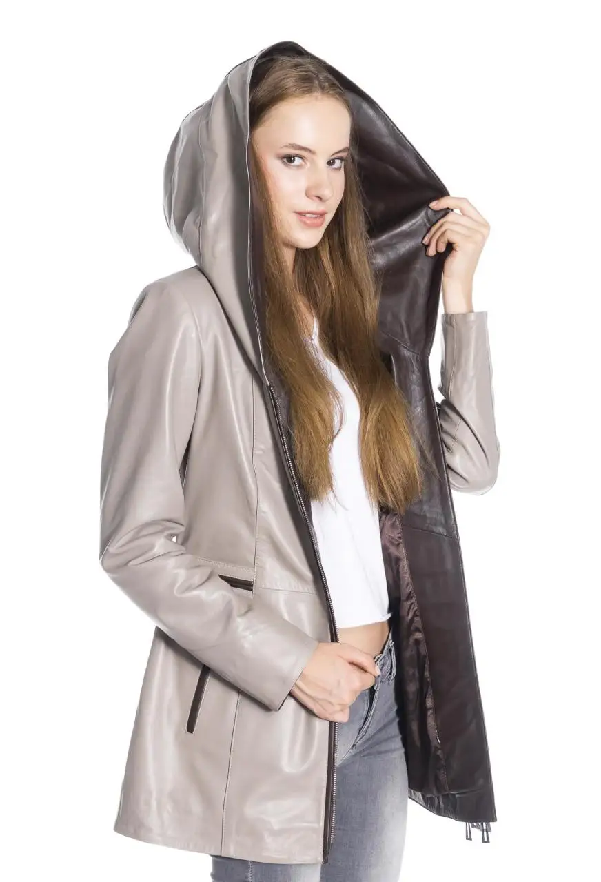 Рисунок 2 - Женская зимняя кожаная куртка