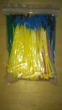 Cable-Organizer Wire-Strap Zip-Ties Ties-Color Self-Locking-Cable Velcro Plastic Nylon