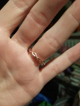 Anillo de compromiso clásico de circonia cúbica para mujer, sortija de Zirconia cúbica, Color oro rosa, Cristales austriacos