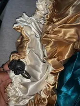 Gorro de satén Reversible para el pelo, doble capa, ajustable, para dormir por la noche, para rizos, Accesorios para peinados