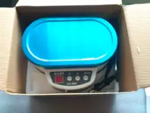 Limpiador de joyas ultrasónico de doble potencia, baño para relojes, Lentes de Contacto, gafas, dentadura, limpiador de pinceles de maquillaje eléctrico