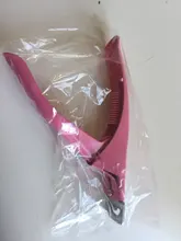 Cortaúñas de decoración de uñas profesional, cortador de bordes de puntas postizas de tipo U, manicura colorida, herramientas de arte de uñas de acero inoxidable