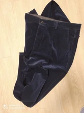 Pantalones de pana sueltos para hombre, joggers de mediana edad para hombre, pantalones casuales de pana para otoño e invierno, 2017