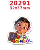 20291 30 шт мультяшный персонаж плоское украшение из смолы PR 25863 - Цвет: 20291
