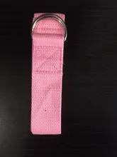 Correa elástica para Yoga, cinturón de anillo en D multicolor para Fitness, ejercicio, gimnasio, figura de cuerda, cintura, pierna, ejercicio de resistencia
