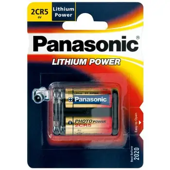 

Rechargeable battery 2CR-5L 1.4 AH 6 V 2 pzPANASONIC8.34