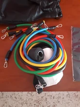 Juego de bandas de resistencia para Fitness, equipo de gimnasio de resistencia, expansor de entrenamiento elástico, 15 Uds.