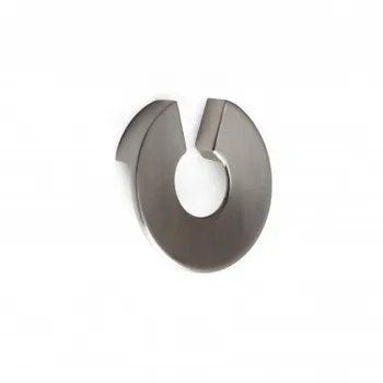 

Box with 10 handles small contemporary made of Zamak with satin Nickle finish and 32 mm Display obstacle