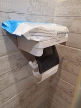 Rack Toilet-Paper-Holder Bathroom-Rack Multi-Function Shelves Wall-Mount 3-Colors