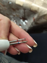 Fresas de diamante para manicura, accesorios para máquina de manicura, broca para máquina, molino de limpieza de cutículas para la eliminación de Gel, 1 Uds.