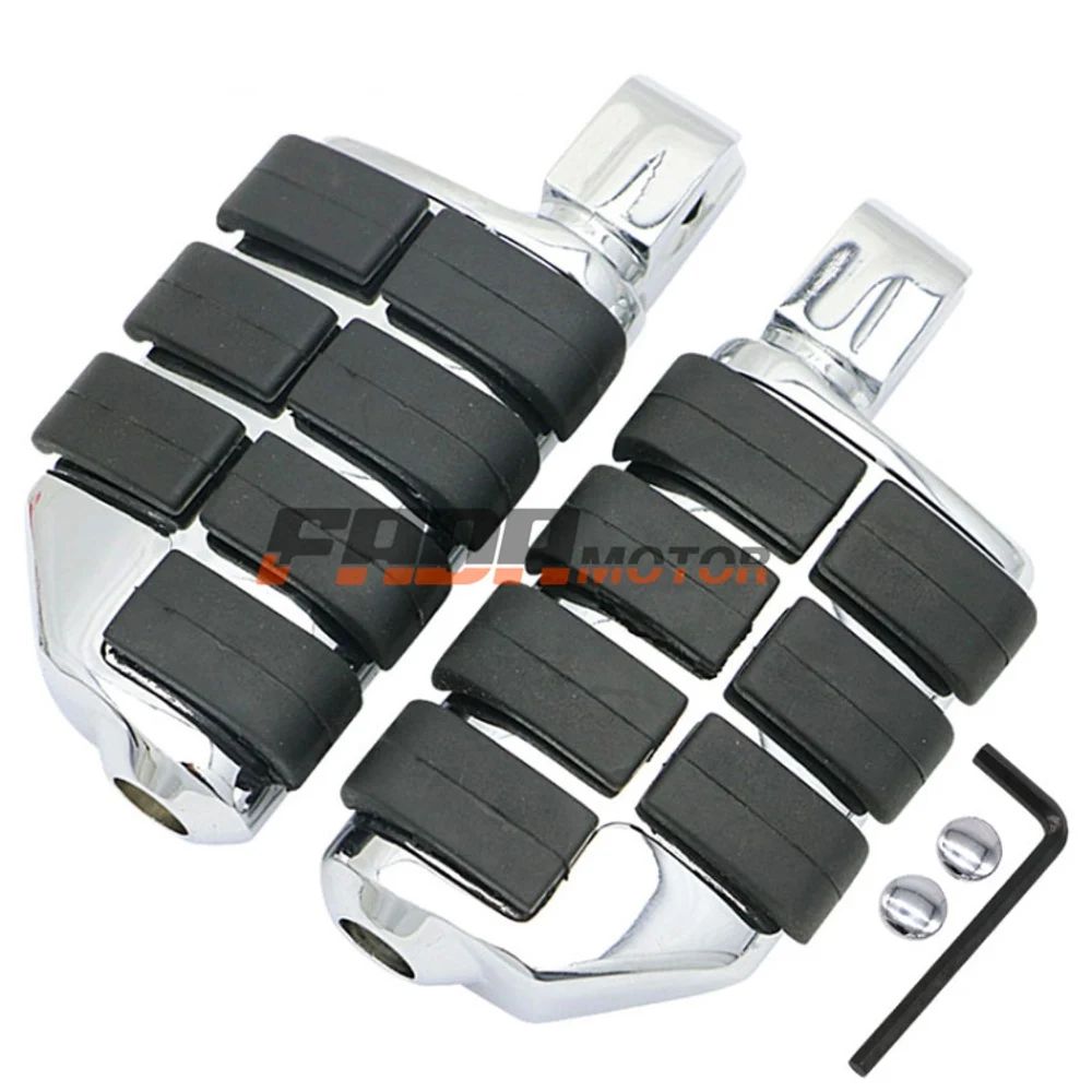 Rear Foot Pegs Footrest for Kawasaki Vulcan 88 VN1500 VN1600 VN800 V900